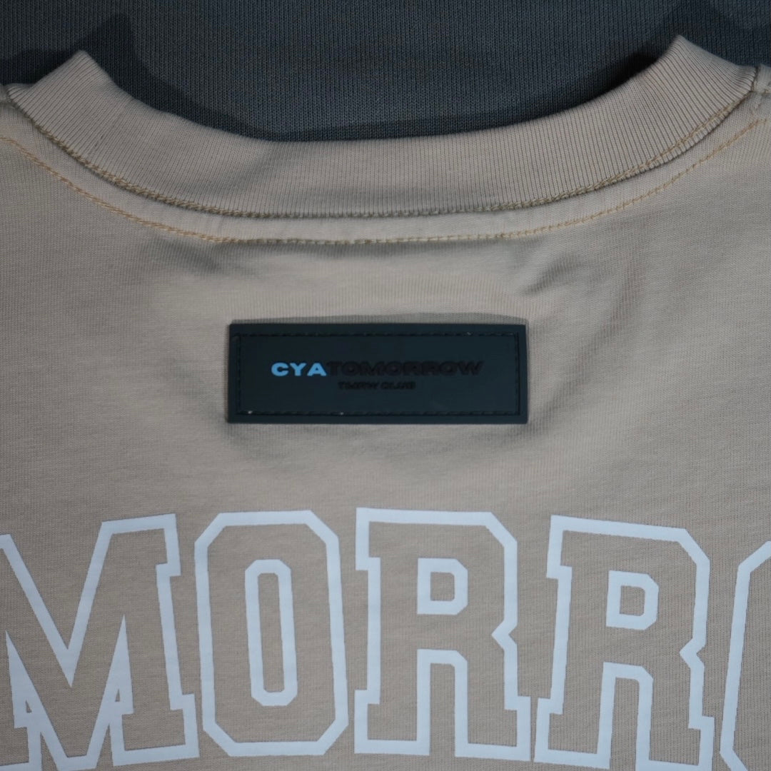 NEW BEGINNING "PLANTED" OVERSIZED UNISEX TEE IN SAND