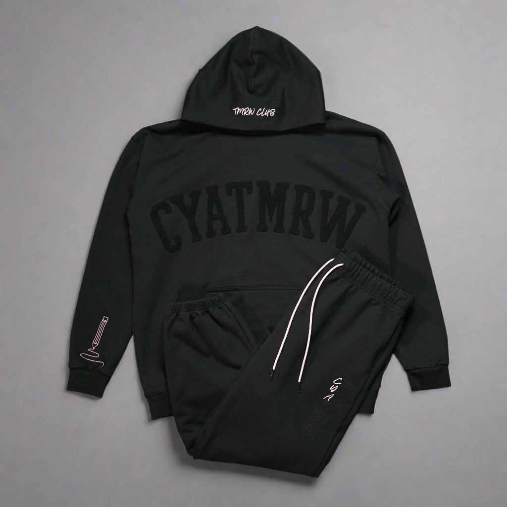 HER "UNWRITTEN" SWEATS