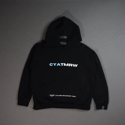 NEW BEGINNING "FLY AWAY" UNISEX HOODIE IN BLACK