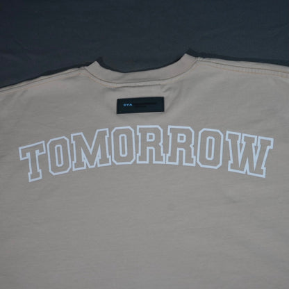 NEW BEGINNING "PLANTED" OVERSIZED UNISEX TEE IN SAND