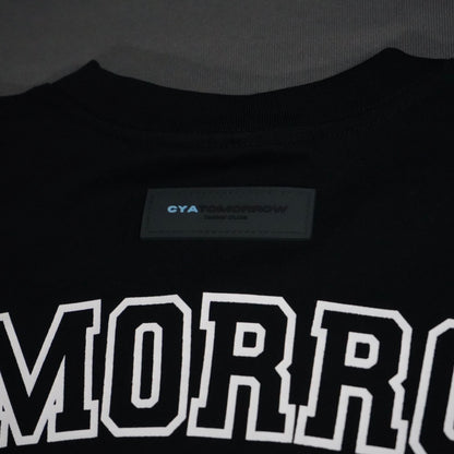 NEW BEGINNING "PLANTED" OVERSIZED UNISEX TEE IN BLACK