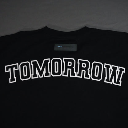 NEW BEGINNING "PLANTED" OVERSIZED UNISEX TEE IN BLACK